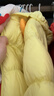 巴拉巴拉童装婴儿连体衣轻薄羽绒服宝宝衣服2025冬装抱衣爬服男童女童萌趣 黄色雪人-白鸭绒 100 cm-充绒量53g 实拍图