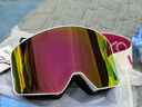USOM滑雪镜双层防雾男女款登山滑雪护目镜可卡近视UF035:樱花粉 实拍图