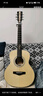 BROOK 布洛克布鲁克v12吉他单板民谣吉他面单木吉他初学者乐器 36英寸油墨色圆角V12R-SQM 实拍图