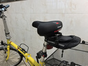 洛克兄弟（ROCKBROS） 大屁股自行车坐垫山地车座垫鞍座舒适加厚海绵座垫单车骑行配件 黑红 实拍图