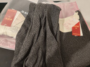雅鹿2套装无痕保暖内衣男套装加绒加厚秋衣秋裤秋冬季防寒修身打底衫 【黑色+深灰】-羊绒蚕丝 L (建议110斤以内) 实拍图
