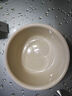 新款圆形家用洗脸盆加厚卫生间厨房洗衣洗菜洗脚宿舍泡脚盆 奶油黄 小号【直径23CM】 实拍图