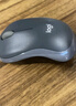 罗技（Logitech）M185鼠标 无线鼠标 办公鼠标 对称鼠标 黑色灰边 带无线2.4G接收器 实拍图