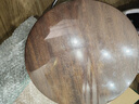 双枪黑金檀木整木切菜板加厚加大圆形砧板实木家用案板面板菜墩35*3 实拍图