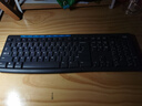 罗技（Logitech）MK275 键鼠套装 无线键鼠套装 办公键鼠套装 全尺寸 商务键鼠套装 带无线2.4G接收器 黑蓝色 实拍图