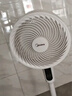 美的（Midea）【暴风循环】空气循环扇大风量摇头电风扇家用台式落地扇轻音卧室节能小风扇柔风轻羽扇 FGA24TQ 实拍图