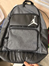 Jordan男女乔丹 聚酯纤维 飞人印花Logo 书包双肩包HM6148-091灰黑 均码 实拍图