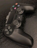 京工智造 适用索尼ps4主机手柄无线蓝牙Pro游戏机精英电脑PC版Steam平台黑神话悟空地平线双人成行外设摇杆 【极夜黑】顶配2代芯片+超长续航+按键零延迟 支持原装PS4主机国行港美日版笔记本手机 实拍图