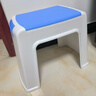 好尔凳子家用小板凳客厅卧室塑料凳创意脚踏矮凳带提手中号蓝色1个装 实拍图