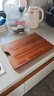 京东京造 菜板 砧案板切菜家用双面实木抗菌 【乌檀整木】40*27*2.5cm 实拍图