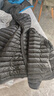 京东京造穿山甲轻薄羽绒服 连帽白鸭绒户外秋冬外套短款男 黑色 XXL 实拍图