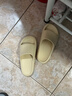 朴西香蕉船情侣凉拖鞋女浴室不易滑室内居家四季拖鞋男 米色 40-41 实拍图