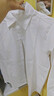 勤思路 港风白衬衫男学生韩版潮流长袖宽松情侣装秋冬大码衬衣学院风女 白色衬衫 常规+领带 2XL 【125-140斤】 实拍图