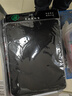 灵蛇(LINGSHE)鼠标垫 320*240*2mm中号加厚游戏办公鼠标垫 精密锁边 可水洗 炫酷黑 实拍图