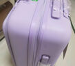 不莱玫行李箱拉杆箱旅行箱子大容量女学生男出国托运26英寸密码箱 紫色 实拍图