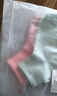 欧迪芬5双女士袜子女100%纯棉秋冬季10A抑菌防臭舒适透气短筒袜女混色B 实拍图