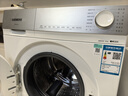 西门子（SIEMENS）小晶钻超氧版 10kg滚筒洗衣机全自动家用 超氧AI空气洗 隐形触控 瓷感旋钮 WG54H1E00W 国家补贴 实拍图