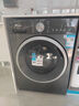 小天鹅（LittleSwan）滚筒洗衣机 水魔方纯平自由嵌10公斤大容量全自动家用内衣洗1.28洗净比除菌变频 除螨洗 净屑除毛 【新品628T带烘干】1.28高洗净比+纯平自由嵌 实拍图