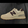 NEW BALANCE NB574官方休闲鞋女鞋复古舒适秋冬透气网鞋轻便百搭潮流运动鞋 米白色 WL574RCF 38 (脚长24.5cm)尺码详询客服 实拍图