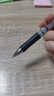 得力（deli）S01中性笔签字笔 0.5mm子弹头经典办公按动笔水笔 黑色 30支/盒 33489 实拍图