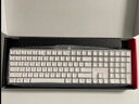 CHERRY樱桃 MX3.0S机械键盘 游戏键盘 电竞键盘 办公电脑键盘 有线全尺寸 铝合金外壳 无钢结构 白色红轴 实拍图