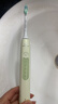 飞利浦（PHILIPS）【肖战推荐】电动牙刷钻石3系 生日礼物 情侣款送男生女友 微泡水流HX5161/05抹茶绿 国家补贴 实拍图