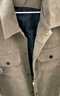 罗蒙（ROMON）夹克男士秋季潮流翻领纯色上衣商务行政灯芯绒外套男2270卡其XL 实拍图