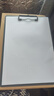 齐心（COMIX）【超级爆款】A4板夹写字板文件夹 夹板文具 书写垫板办公用品金属强力夹塑料夹板菜单夹EA8011深灰 实拍图