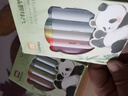 得力（deli）可爱熊猫6色荧光笔 考试复习划重点彩色醒目标记笔手帐笔 学生文具 6支/盒 SK181 实拍图
