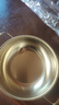 【韩剧同款】加厚不锈钢干锅海鲜锅火锅金色平底浅锅双耳锅泡面锅 豪华升级款24cm【金色】双柄汤锅 实拍图