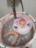 鲸保婴儿游泳圈0-12个月脖圈 新生儿游泳圈宝宝洗澡颈圈K5012粉色大码 实拍图