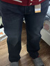 Levi's李维斯25年秋冬新款男士美式505标准直筒潮流休闲牛仔长裤 黑色 34 (32) 实拍图