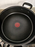 特福（Tefal）炒锅平底锅少油少烟红点感温不粘锅燃气灶电磁炉通用有钛炒锅28cm 实拍图