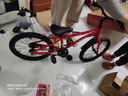 京东京造18寸超轻儿童自行车3-6-9岁山地自行车学生男女孩铝车架辅助轮 实拍图