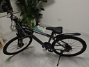 永久自行车成人山地车自行车学生男女铝合金变速公路自行车油碟单车 铝架 全套密封轴承 摩天灰 27速 油碟 26寸【推荐155-185cm】 实拍图