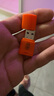川宇 USB2.0高速迷你读卡器读取手机内存tf卡行车记录仪存储卡C286 橙色 实拍图