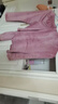 曲果（QUGUO）品牌睡衣女士秋冬季长袖海岛绒冬天薄款绒质秋冬款开衫家居服套装 9937嫣紫色 M 【建议80-100斤】 实拍图
