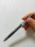 uni三菱【热门商品】 uni-ball UMN-105按动黑色中性笔0.5黑笔签字笔商务学生考试水性笔套装 5支 实拍图