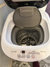 智洁小黄鸭婴儿迷你洗衣机3.5kG高温煮洗全自动洗衣机宝宝小型儿童带智能烘干杀菌除螨洗烘一体机家用 3.5KG炫白+不锈钢波轮+高温煮洗+洗脱一体 实拍图