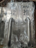 亚尔曼 加厚不锈钢大门拉手 木门明装把手 金色推拉板防火门逃生门把手 拉字带把手《拉丝银》300*80MM 实拍图