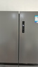 美的（Midea）531双系统双循环十字对开四开门风冷无霜一级变频国家补贴大容量家用智能电冰箱MR-531WSPZE 实拍图