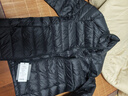 京东京造【air+零压羽绒】轻薄羽绒服男外套冬立领90鸭绒 曜石黑M 实拍图