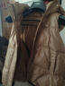 鸭鸭（YAYA）羽绒马甲女外穿秋冬新款情侣男女同款连帽马夹背心羽绒服外套 金棕色 XL /175(建议130-145斤) 实拍图
