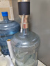 京严电动桶装水抽水器抽水泵饮水机吸水器抽水机充电式桌面自动上水器 304不锈钢  酷旋黑 【高端智能无线 充电款】 实拍图