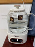 美的（Midea）花漾0胶水全玻璃全自动养生壶 办公室多功能煮茶壶 烧水壶恒温电热水壶煮茶器花茶壶1L YS10B101 实拍图