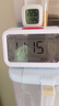 京东京造MT2 闹钟款温湿度计  时钟闹铃提醒 室内温度计办公家用婴儿房壁挂桌面电子湿度计 高精度传感器 实拍图