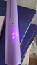 无线直发梳【戴森平替】负离子便携蓬松神器温控直卷两用男女通用内扣高颅顶不伤发外出便携送礼 紫色 30mm 【旗舰款】蓬松高颅顶+防烫设计 实拍图