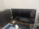 【京东物流】24英寸电脑显示器液晶显示屏高清屏幕1ms低蓝光办公家用监控小屏笔记本扩展外接副屏 27英寸/1K/75hz/直面/黑 实拍图