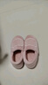 京东京造家居包脚棉拖鞋轻简毛绒保暖包跟棉拖鞋女款 花簇粉40-41 JZ-3222 实拍图