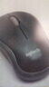 罗技（Logitech）M185鼠标 无线鼠标 办公鼠标 对称鼠标 黑色灰边 带无线2.4G接收器 实拍图
